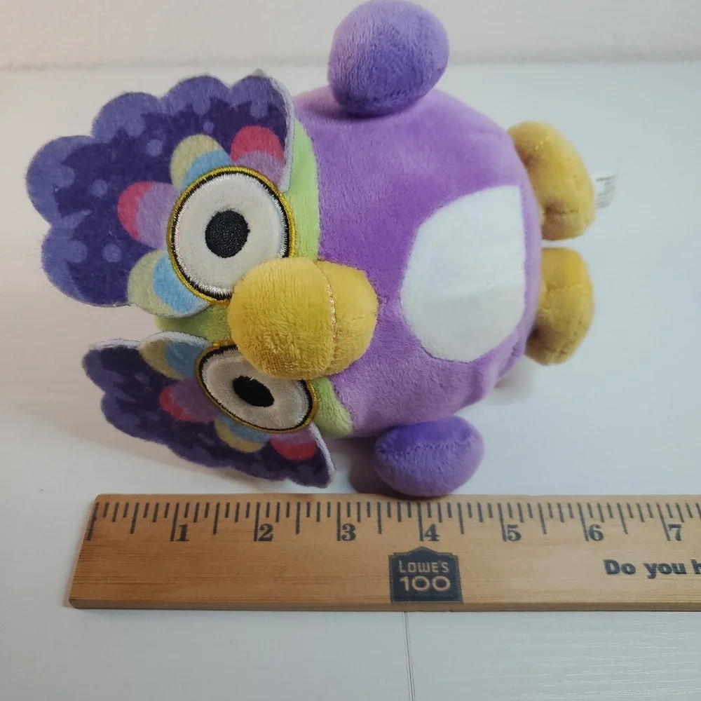 Bluey Friends Chattermax Purple Owl Plush 6